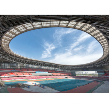 Estrata del marco del espacio del estadio de acero prefabricado Campo de fútbol